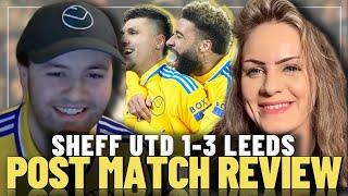 The MENTALITY Of CHAMPIONS! Tash & Oscar Review Sheffield United 1-3 Leeds