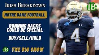 Notre Dame Running Backs Could Be Special - Buy/Sell/Hold