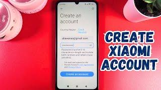 How to Create a Xiaomi Account on Xiaomi Redmi 13C