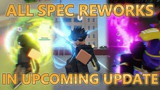 [YBA] ALL UPCOMING SPEC REWORKS