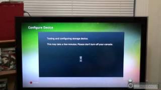 How To Use Xbox 360 USB Flash Drive Storage