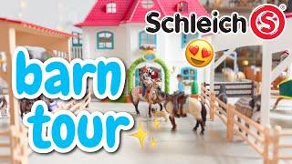 My BIGGEST Schleich Setup! HUGE 2024 Horse Barn Tour!