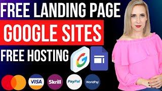 How To Make Free Landing Page for 2023 - New Google Sites Tutorial