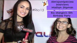 Game Shakers' Madisyn Shipman Interview With Alexisjoyvipaccess - Rio Mangini Birthday