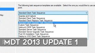 Upgrade to Windows 10 Using MDT 2013 Update 1