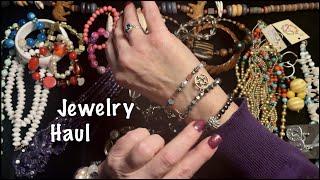 ASMR Jewelry Haul & Rummage (No talking) looped 1x for length.