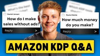 How I Built a 6-Figure Amazon KDP Business | Q&A