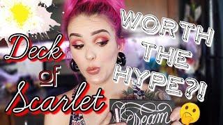 I TRIED DECK OF SCARLET! | Savannah Marie