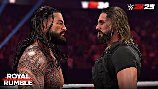 WWE 2K25 : Roman Reigns Vs Seth Rollins - Full Showcase Match!