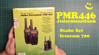 PMR446 - Stabo freecom 700 - Funkgeräte für Hobby Freizeit und Notfunk