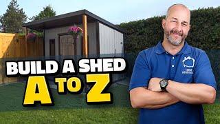 DIY How to Build a Shed A to Z