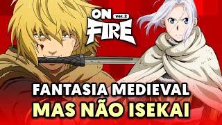 7 ANIMES de FANTASIA MEDIEVAL que NÃO são isekai! | On Fire #72