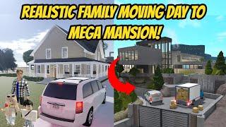 Greenville, Wisc Roblox l Realistic Family Moving Mansion Trip - Bloxburg Voice Roleplay