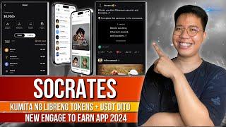 Socrates - Bagong Engage To Earn App | 10B Token Supply & 50% Goes To Airdrop Allocation | Review