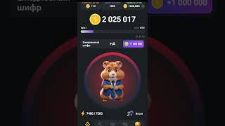 СЕКРЕТЫЙ КОД HAMSTER COMBAT 12 июня #hamsterkombat #bitcoin #хомяк #binance #crypto