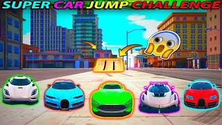 Ultimate Car Driving Simulator - 5 Super Mega Jump Challenge - Driving With Kcd