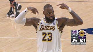 LeBron Sparks INSANE 21-0 4th QTR Run (UNCUT) | October 26, 2024