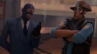 Sniper and Spy Share Their Thoughts on Demoman