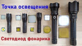 Самый мощный светодиодный фонарик и какой лучше выбрать  The most powerful and best LED flashlight