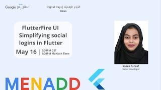 FlutterFire UI - Simplifying social logins in Flutter (Samia Ashraf)