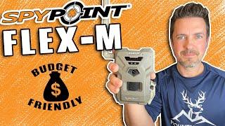 SpyPoint FLEX-M Cellular Trail Cam: Budget-friendly, Quality Photos & Videos + 100 Free Pics a Month