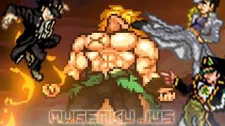 Broly goes berserk! Will Jotaro be able to handle it? MUGEN JUS