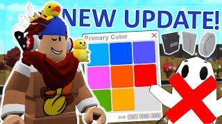 NEW BLOXBURG 0.9.2 UPDATE! GUI COLOR CUSTOMIZATION, NEW LIGHT SWITCHES & MORE!