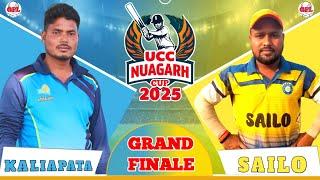 LIVE: GRAND FINALE // SAILO VS KALIAPATA //UCC NUAGARH CUP 2025// GPL CRICKET ODISHA