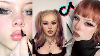 E-girl Grunge Makeup Tutorial | TikTok Compilation 