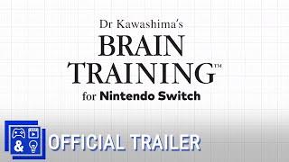 Dr Kawashima's Brain Training for Nintendo Switch - Announcement Trailer (Nintendo Switch)