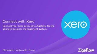 Zigaflow integration with Xero