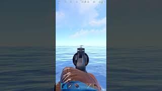 150m Python SNIPED him out of the Boat!! #rust