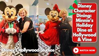 Disney Restaurant Review: Minnie's Holiday Dine at Hollywood & Vine | Disney's Hollywood Studios