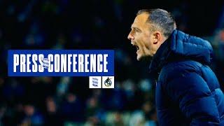 PRESS CONFERENCE | Chris Davies | Birmingham City v Bristol Rovers