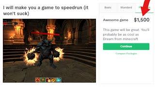 I hired a Game Developer on Fiverr to make me a game to speedrun