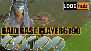 More Weapons.. || Raid Base Player6190 || Last Day On Earth Survival