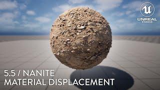 Material Displacement with Nanite in Unreal Engine 5.5