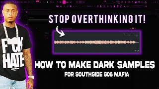 How To Make DARK Ambient Melodies Like Southside 808 Mafia | FL Studio Tutorial