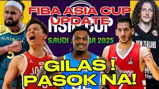 LATEST FIBA ASIA CUP 2025 UPDATE | GILAS PILIPINAS PASOK NA!