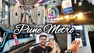 Pune metro Journey  | Vanaz - Garware college - Vanaz | Vlog 5...