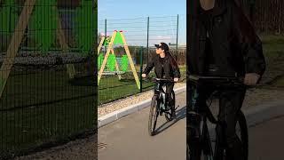 Bandit stole a policeman's bike