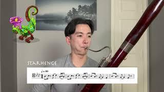 Blasoom sounds but on a real bassoon (w/sheet music)