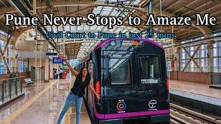 Pune Metro | Pune's Underground Metro | Pune Metro Project | Pune Metro Journey | Chala Bhurr