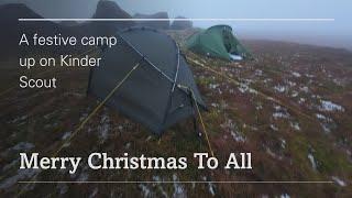 A Christmas Camp in the Peak District