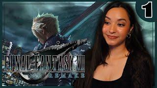 FIRST Final Fantasy Game EVER  Final Fantasy VII Remake  Part 1