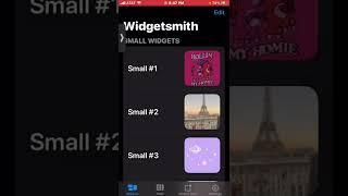 How to make Widgets in widgetsmith