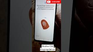 how to set fingerprint lock in realme c61 | realme c61 me fingerprint lock kaise lagaye #shorts