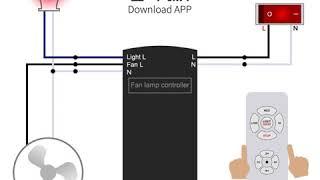 How to use "Smart Life" APP with QIACHIP WiFi Ceiling Fan Remote Control Kit to control ceiling fan