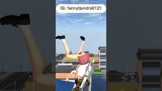Cara Jalan di Udara! [Sakura School Simulator Indonesia] #shorts