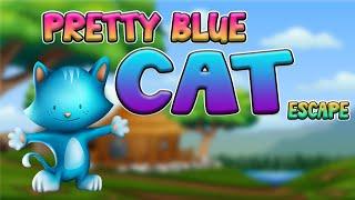 G4k Pretty Blue Cat Escape Game Walkthrough